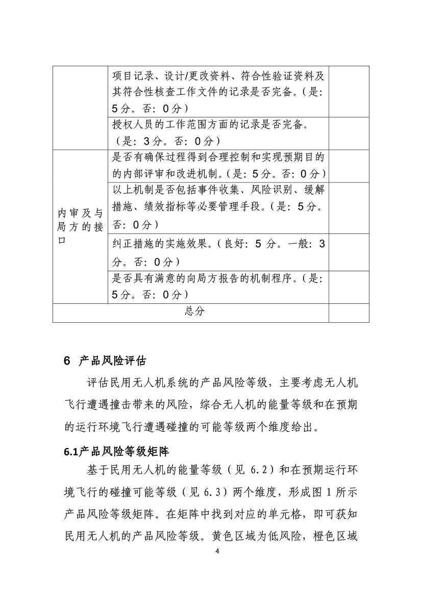 民用無人機系統(tǒng)適航審定項目風(fēng)險評估指南（試行）(圖6)